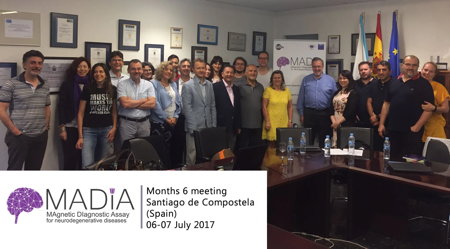 Months 6 meeting - Santiago de Compostela (Spain), 06-07 July 2017